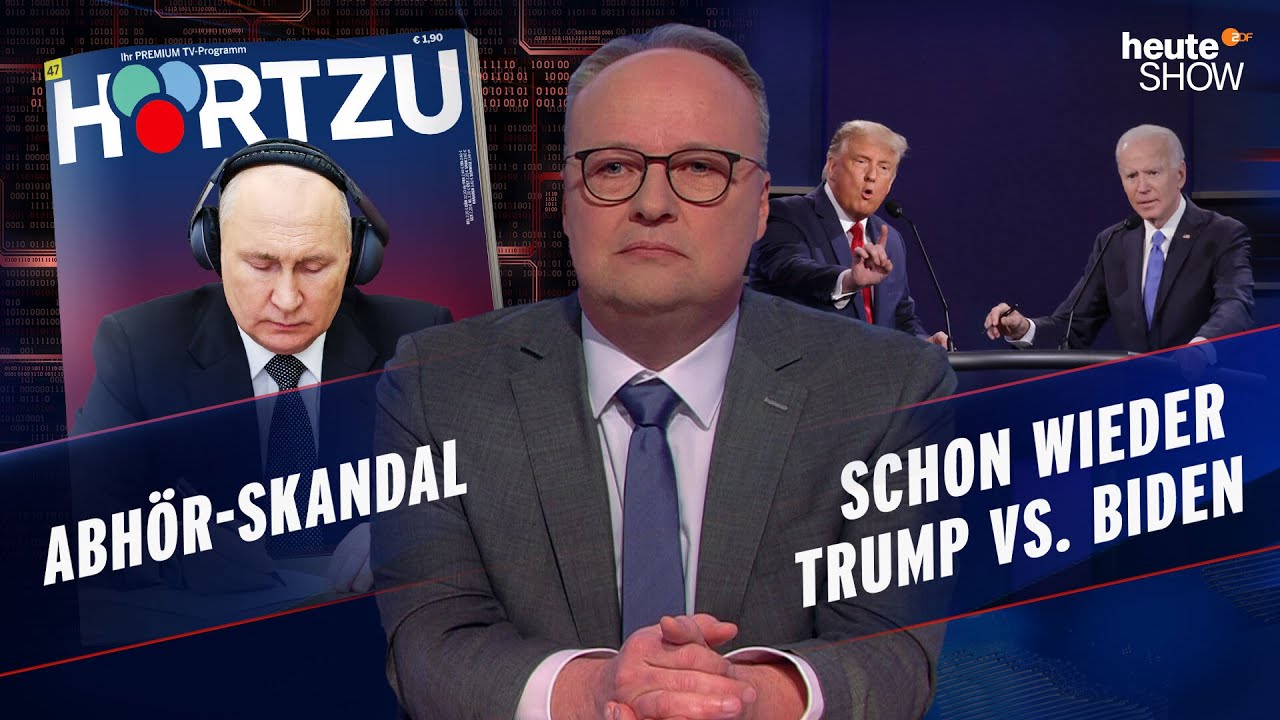 Darum haben es russische Spione so leicht in Deutschland | heute-show vom 08.03.2024