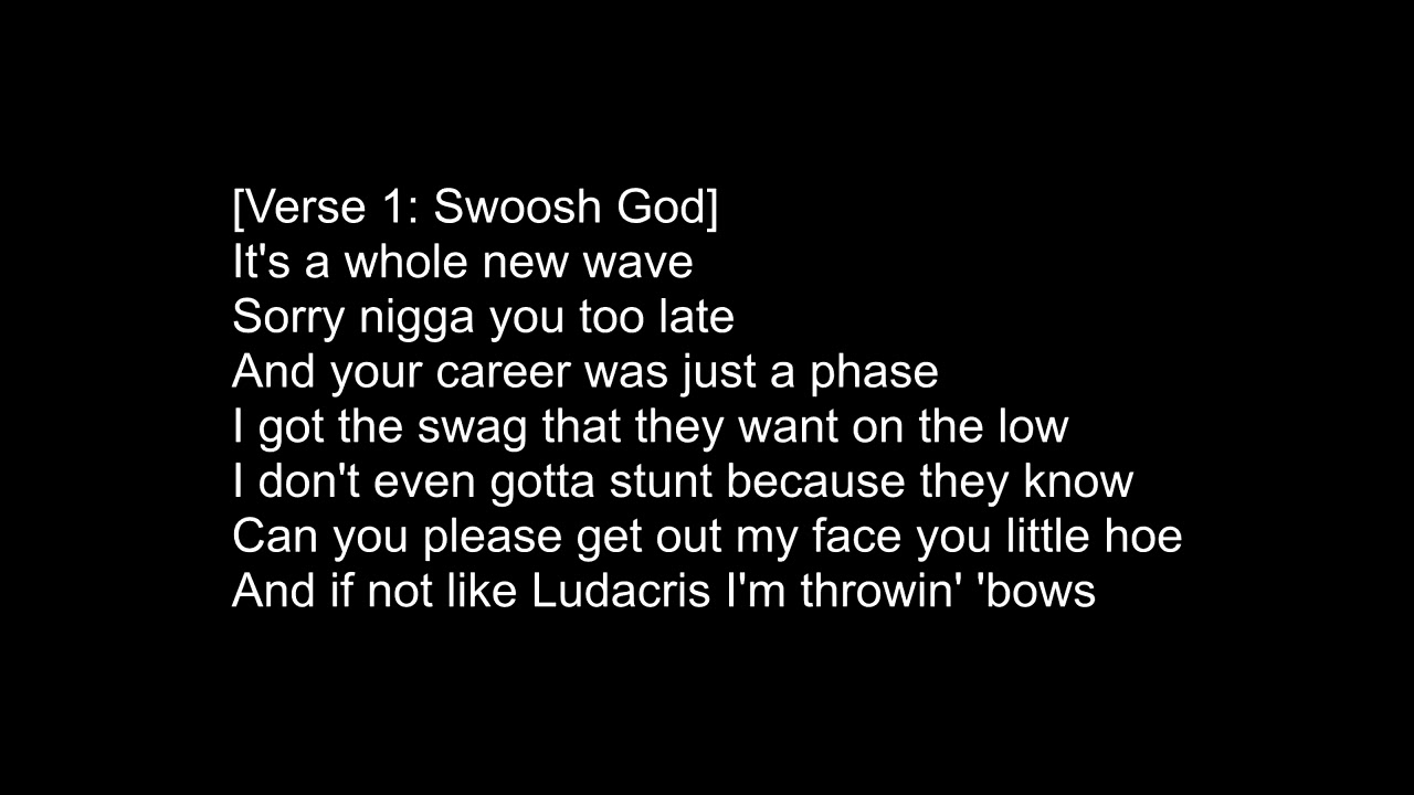 Swoosh God- Famous Dex~Get out my face [LYRICS]