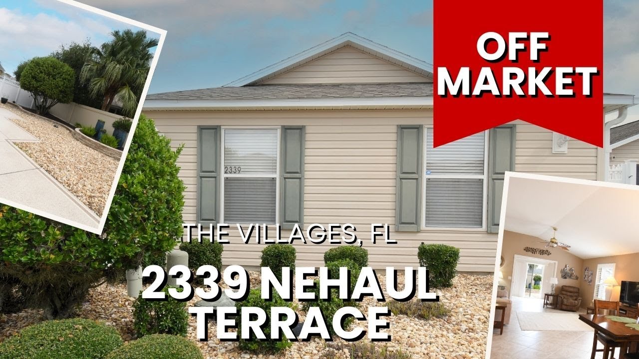 OFF MARKET | Your Private Outdoor Oasis In The Villages, Florida