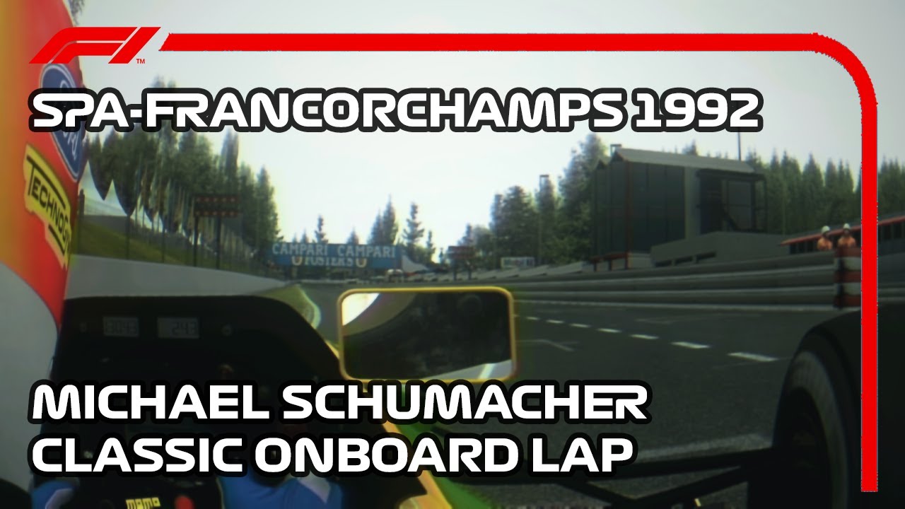 F1 1992 Spa-Francorchamps | Michael Schumacher Onboard | 