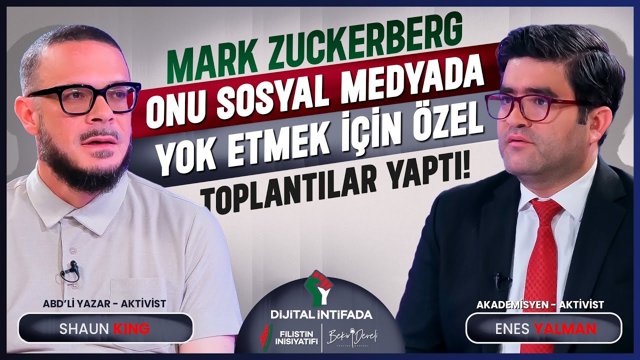 Müslüman Olan ABD'li Yazarın Siyonistlerle Mücadelesi! | Dijital İntifada | Shaun King- Enes Yalman