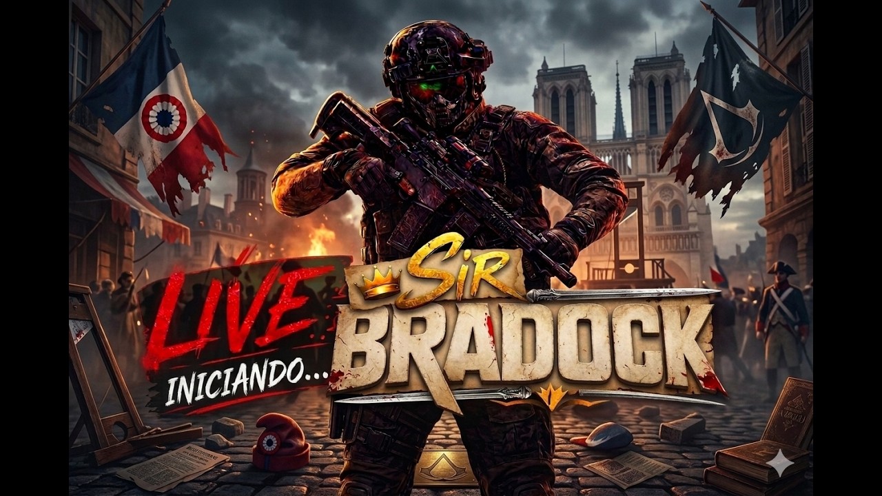 🔴💣💰 LIVE ON -- ASSASINS CREED UNITY-- Do LIXO AO LUXO, ZERANDO 🔫⚔