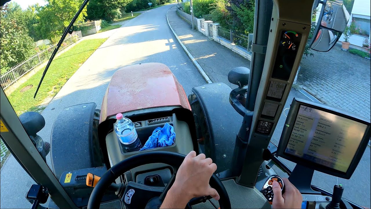 [GoPro] Cabview | Case Maxxum 145 CVX Drive | Pflügen mit Rabe Pflug