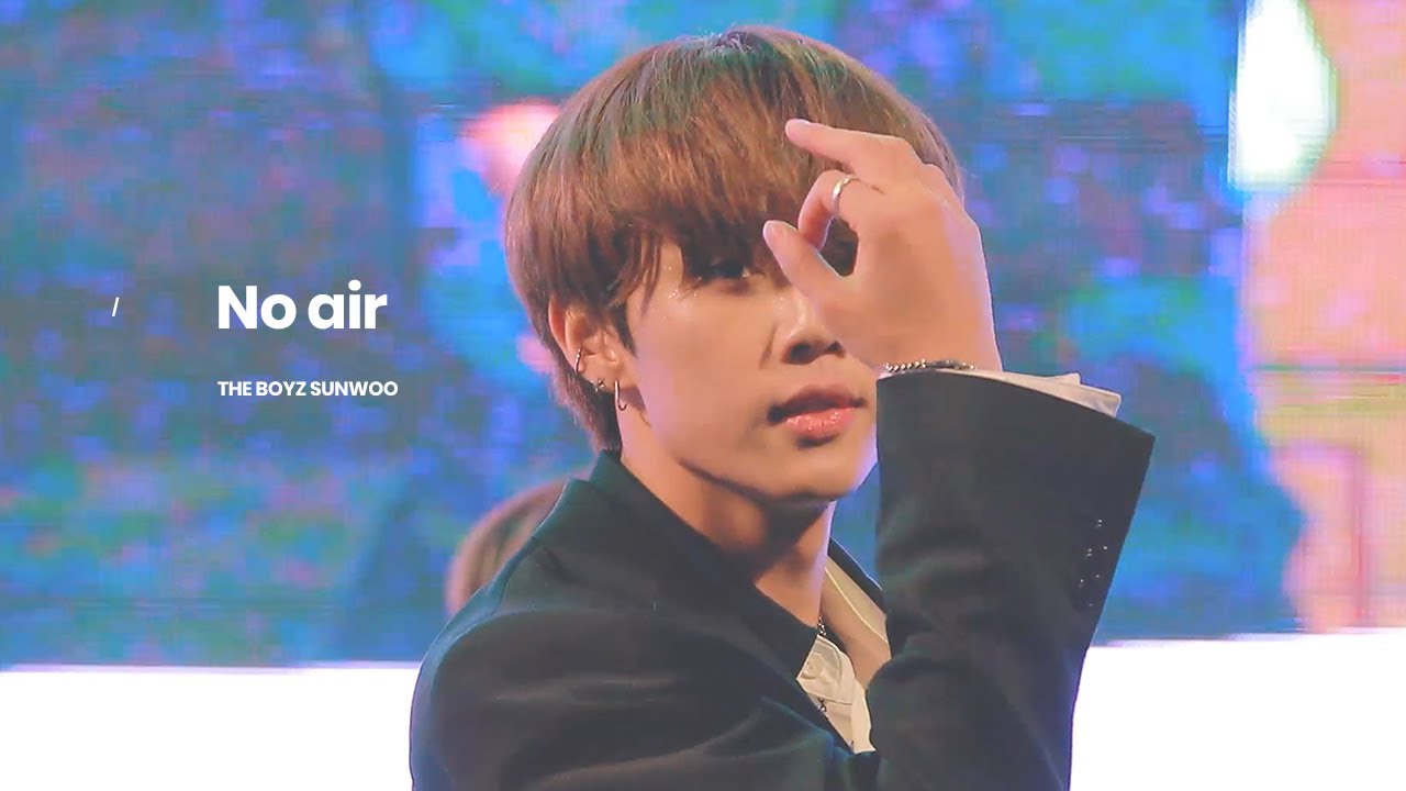 [4K]191116 No air - 더보이즈 선우(THE BOYZ SUNWOO) 직캠 | 동인천 낭만시장