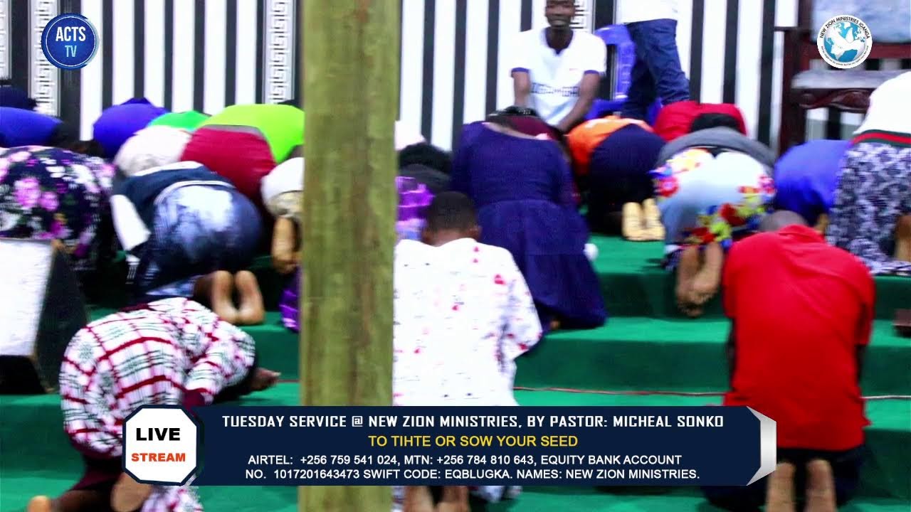 TUESDAY SERVICE  AT NEW ZION MINISTRIES IGANGA