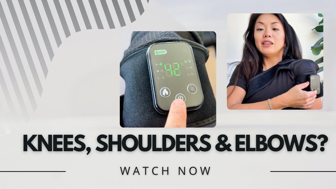 Cordless Knee Massager with Heat (Surprisingly Addictive) 🔥 | Pain Relief Anywhere