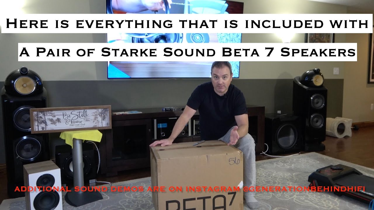 Распаковка полочных колонок Starke Sound Beta7 #speakers #starkesound