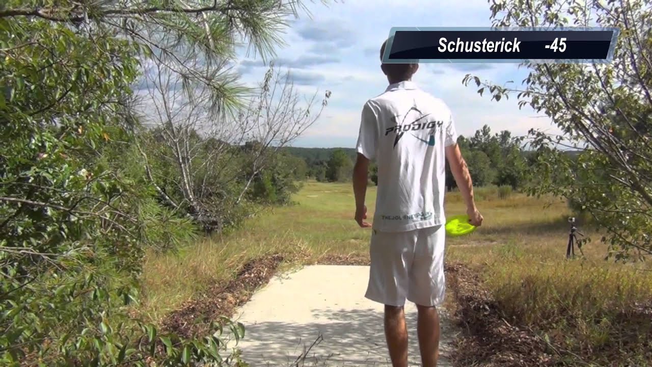 2013 GA Disc Golf Championship - MPO - Final Round - Lead Card - Schusterick, Colglazier, Ch...