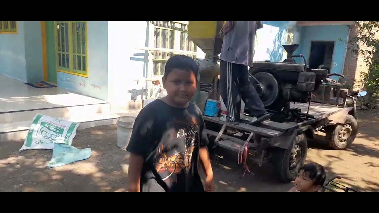 Selep Padi keliling desa #diesel #selep_padi_keliling #ledok #engineering