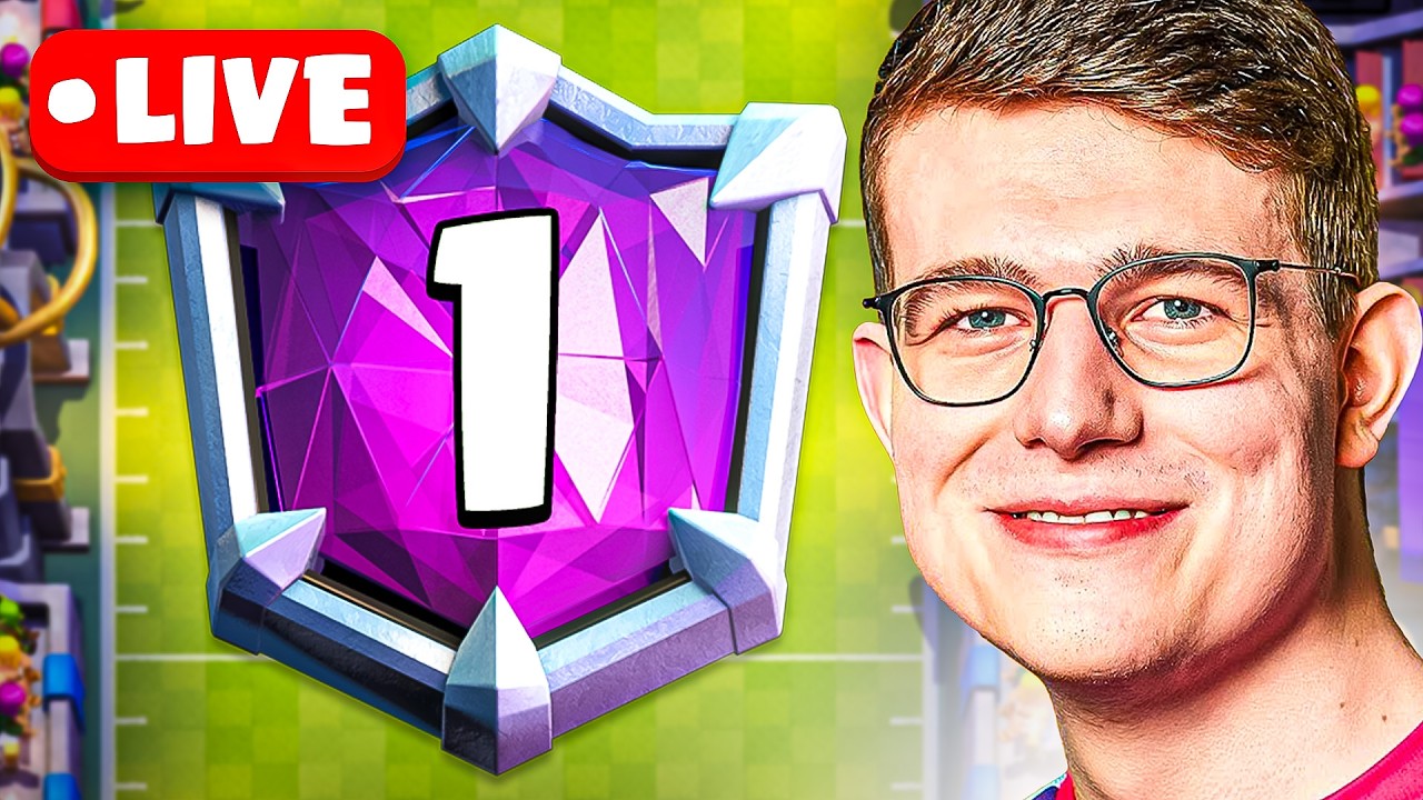 😱​🥇​*LIVE* PLATZ 1 DER WELT PUSH AM TOUCHDOWN SEASONENDE... (Bestes Deck) #shorts #clashroyale