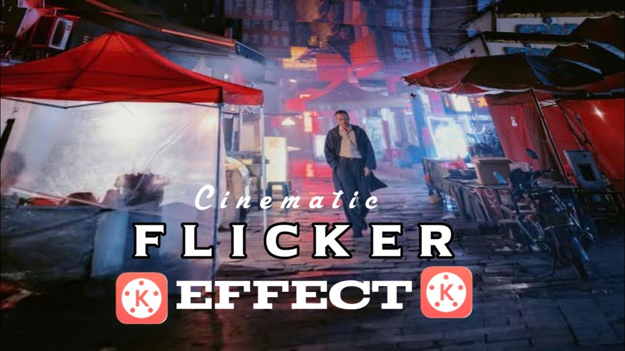 Cinematic Video Flicker Effect In Kinemaster | Kinemaster Tutorial | Sahin Tech