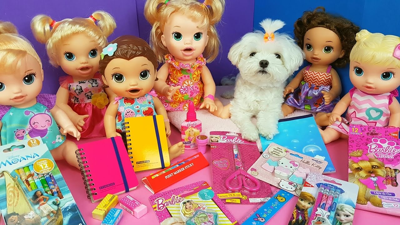Material Escolar das Minhas Bonecas