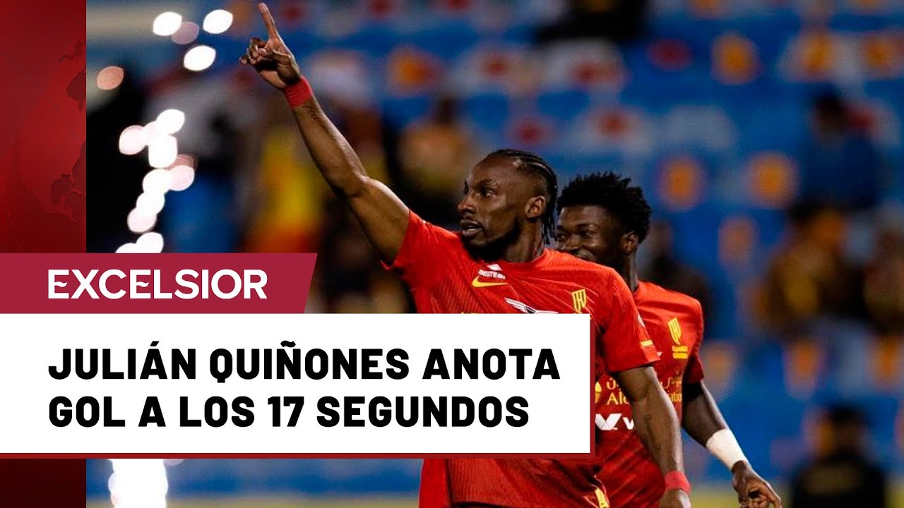 Juli&aacute;n Qui&ntilde;ones anota gol a los 17 segundos en la Liga de Arabia Saudita