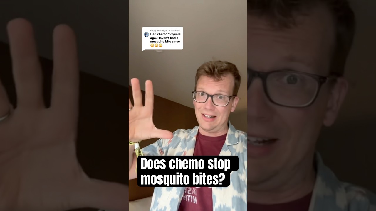 Does chemo stop mosquitoes from biting you?