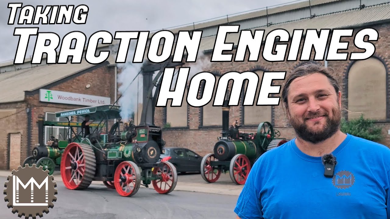 The Ransomes Return - Running Traction Engines around the Town that Built them!