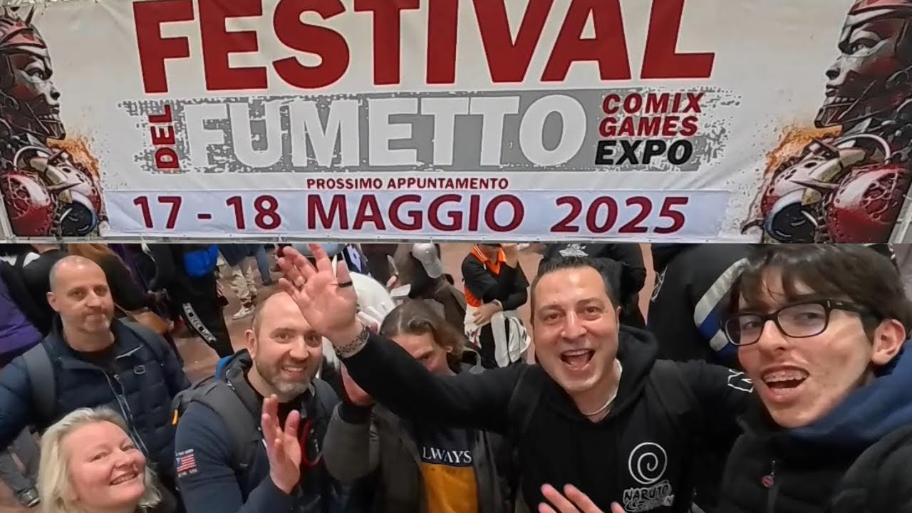UNA GIORNATA AL FESTIVAL DEL FUMETTO 2025
