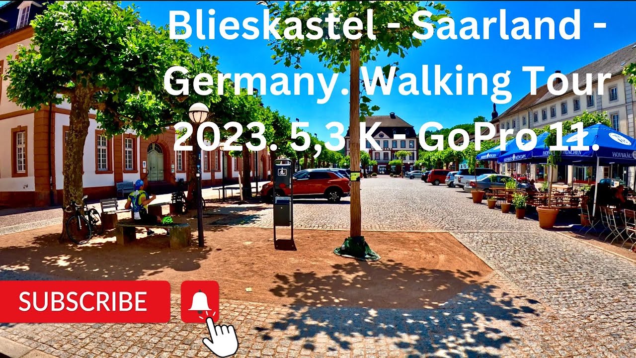 Blieskastel - Germany Walking Tour 5,3K.