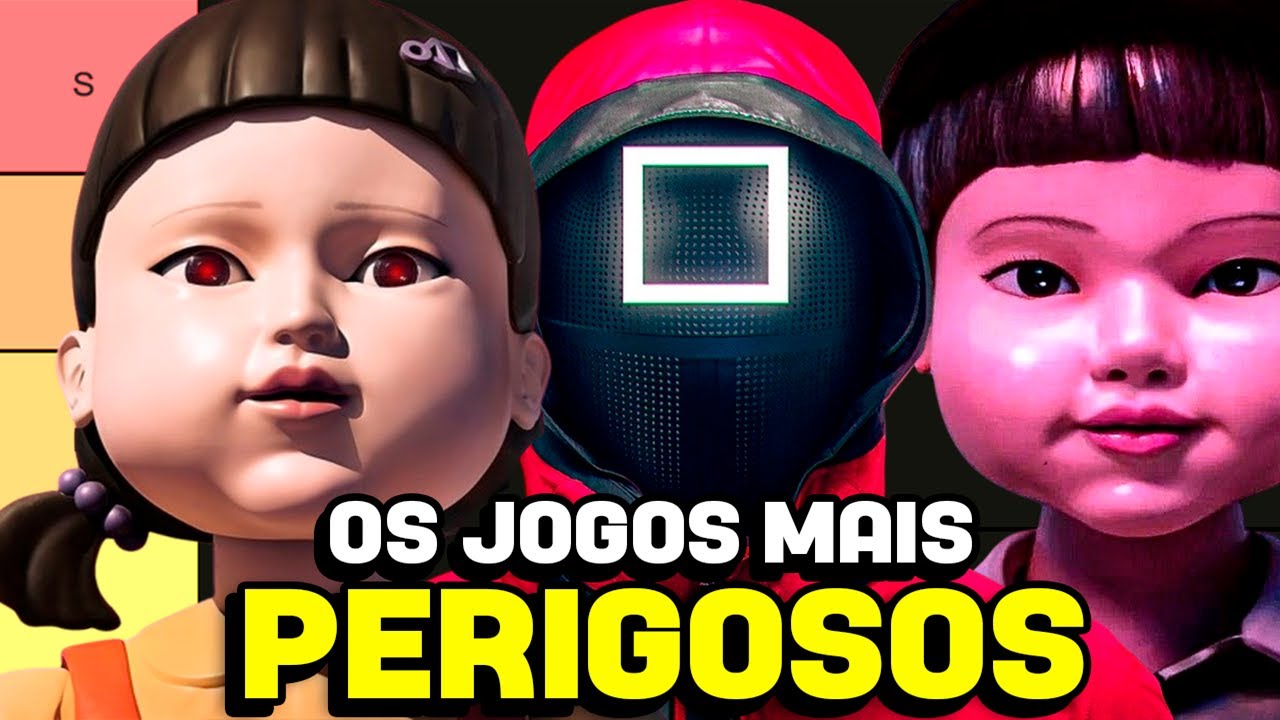 Ranking dos 10 jogos MAIS PERIGOSOS de ROUND 6