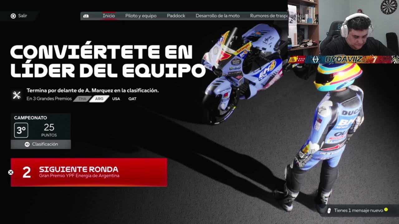 MODO TRAYECTORIA MOTOGP 25 | EP1