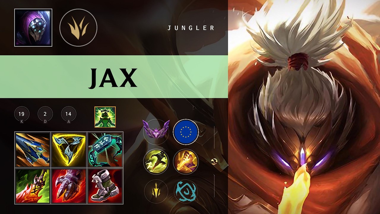Jax Jungle vs Lee Sin - EUW Master Patch 26.10