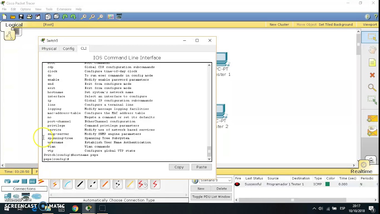 Configurando Switch