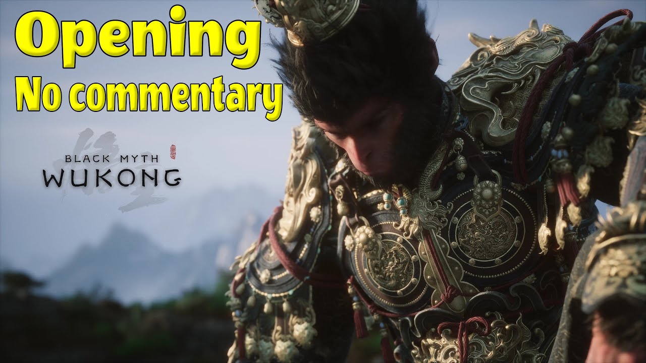 [검은신화오공] 오프닝 영상. Black Myth Wukong Opening Cinema