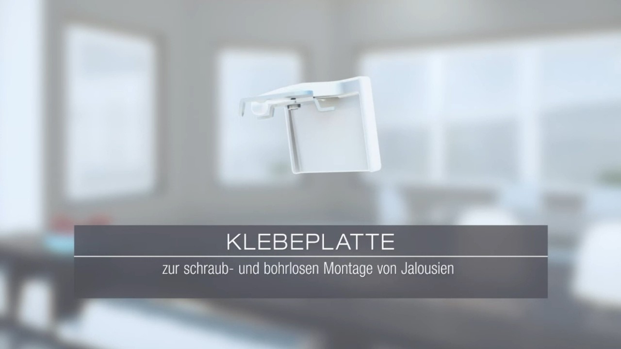 AEROLUX Klebeplatte für Jalousien