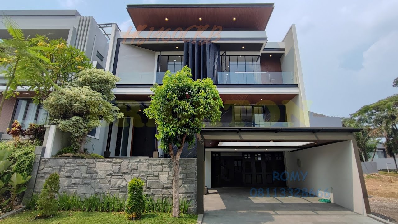 SOLD - House Tour Citraland Surabaya Barat New Tropical Modern Minimalis #rumahdijual