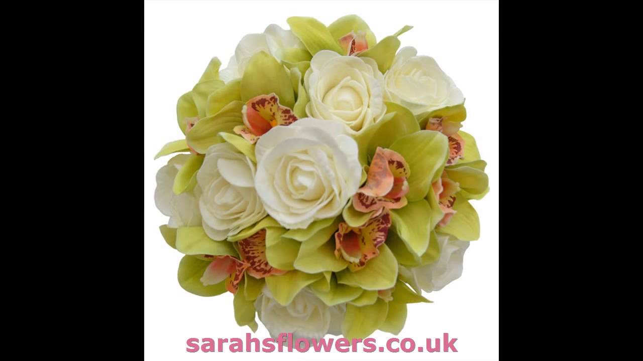 Stunning Hand Made Quality Artificial Bridesmaids Wedding Flowers Choose sarahflowers.co.uk