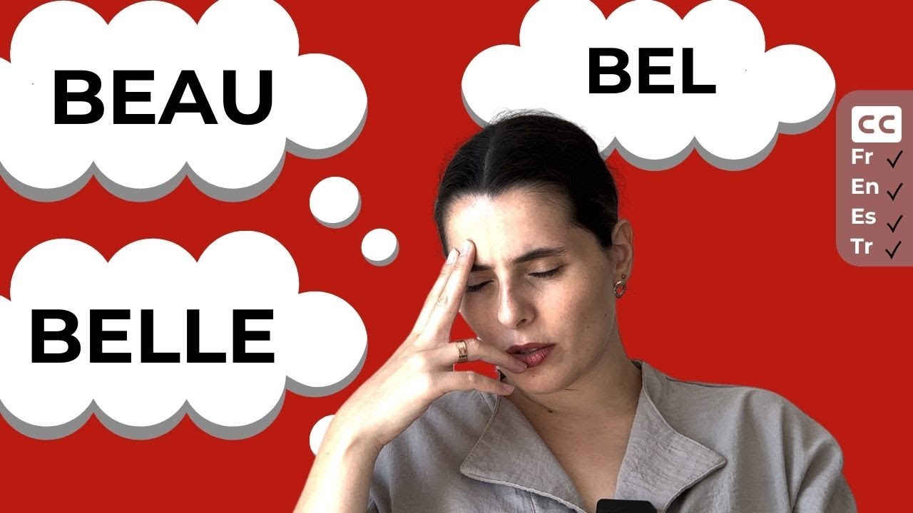 Beau/bel/belle : Quelle est la différence ?