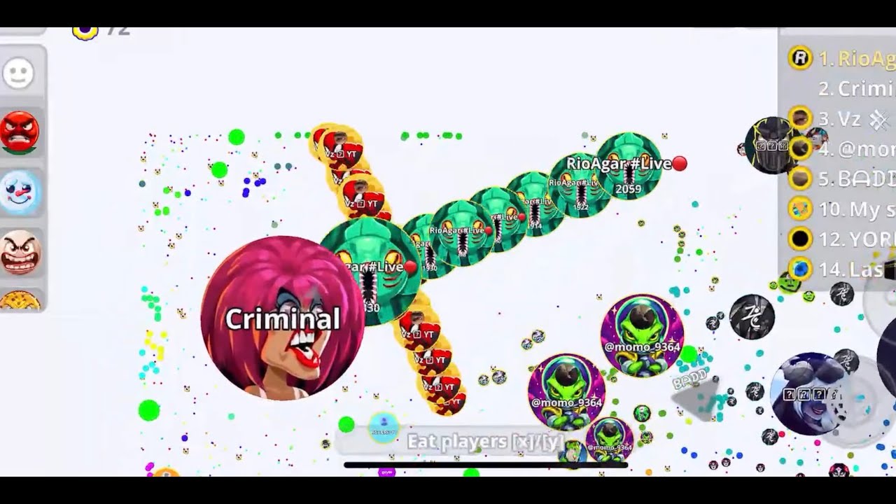 🔴 RIO AGAR LIVE | AGARIO MOBILE LIVESTREAM | Eu Regions 🤠😍