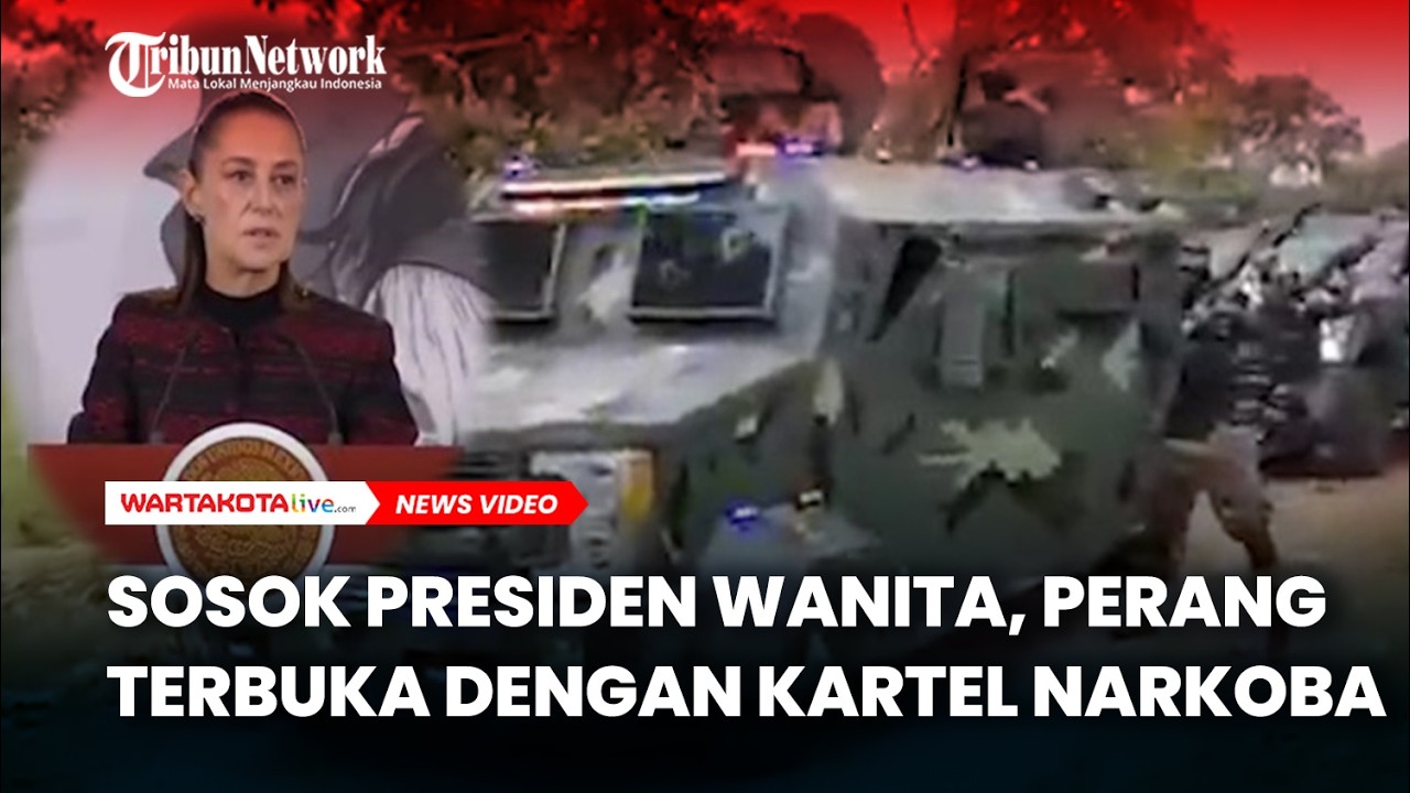 Sosok Presiden Wanita Pertama Meksiko yang Perang Terbuka dengan Kartel Narkoba