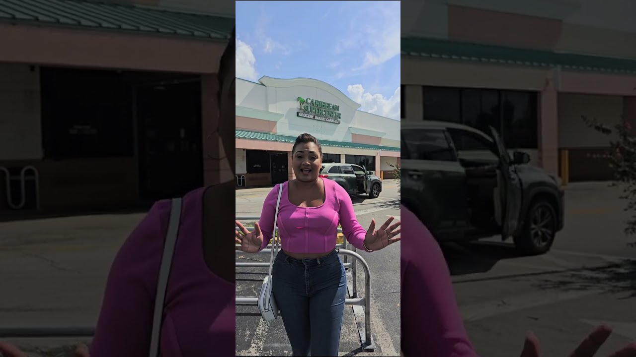 Shopping at Caribbean Supercenter in Orlando Florida
