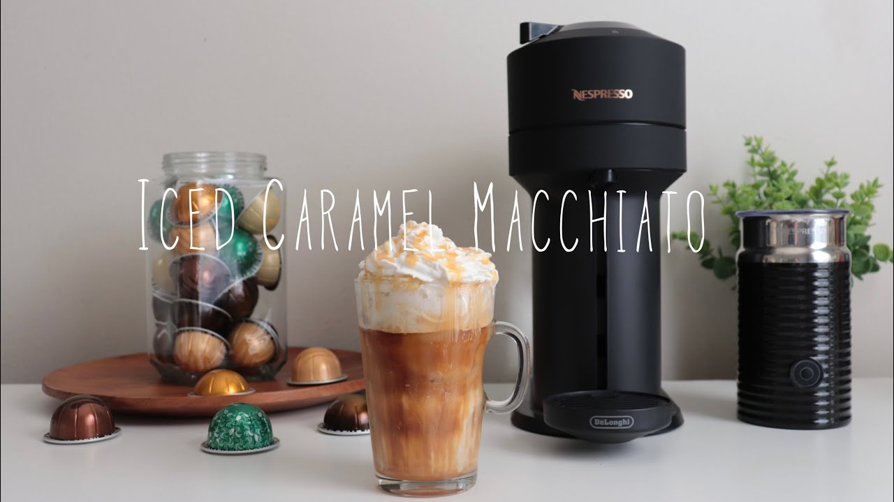 Nespresso Vertuo x Ice Caramel macchiato