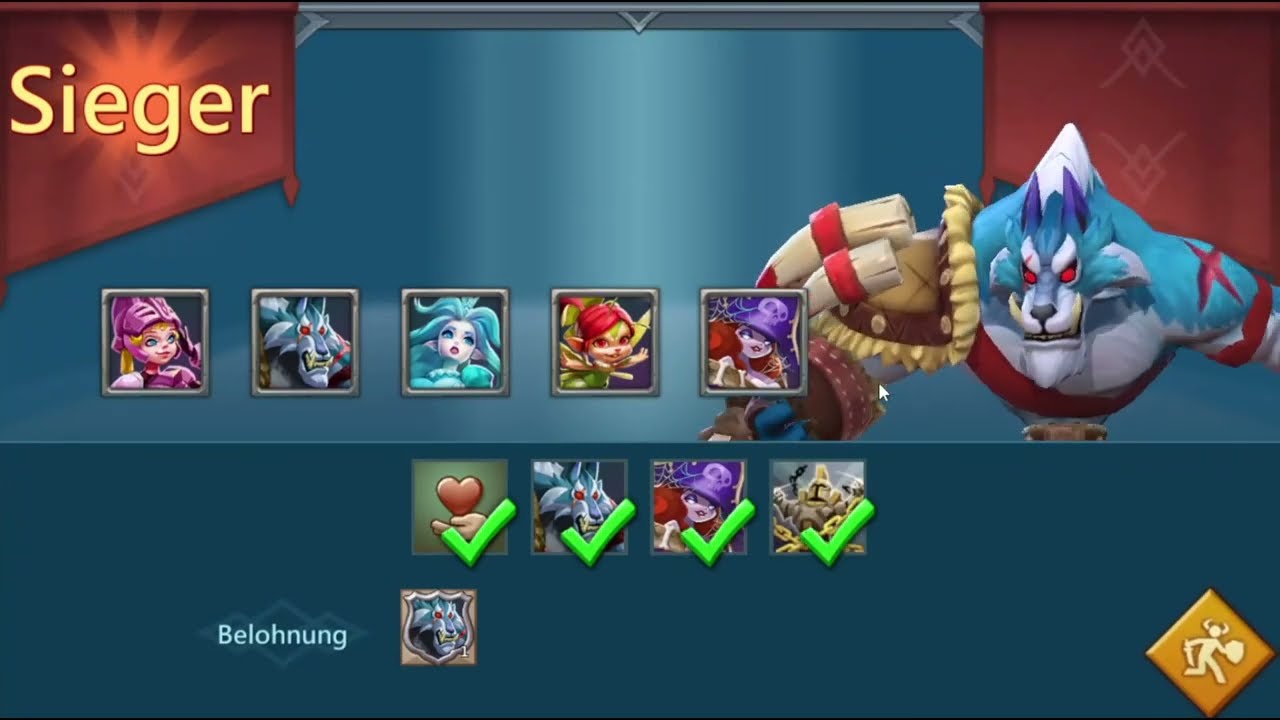 Lords Mobile - Begrenzte Herausforderung - Blutlust - 2023 - Runde #2