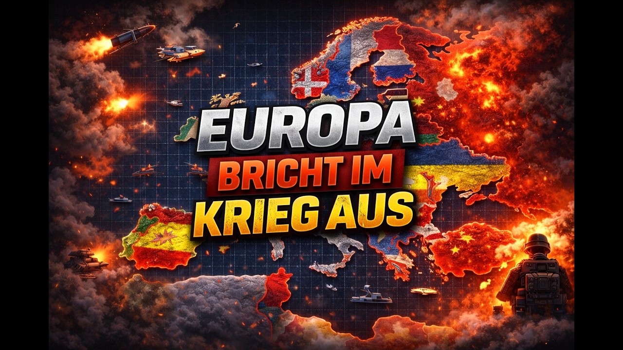 Europa bricht im Krieg aus (Openfront.io)