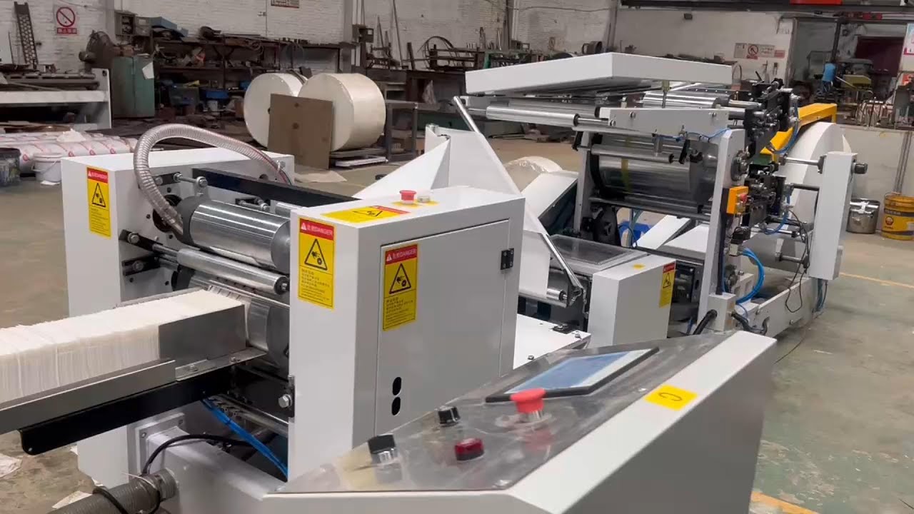 High Speed L Fold Napkin Machine