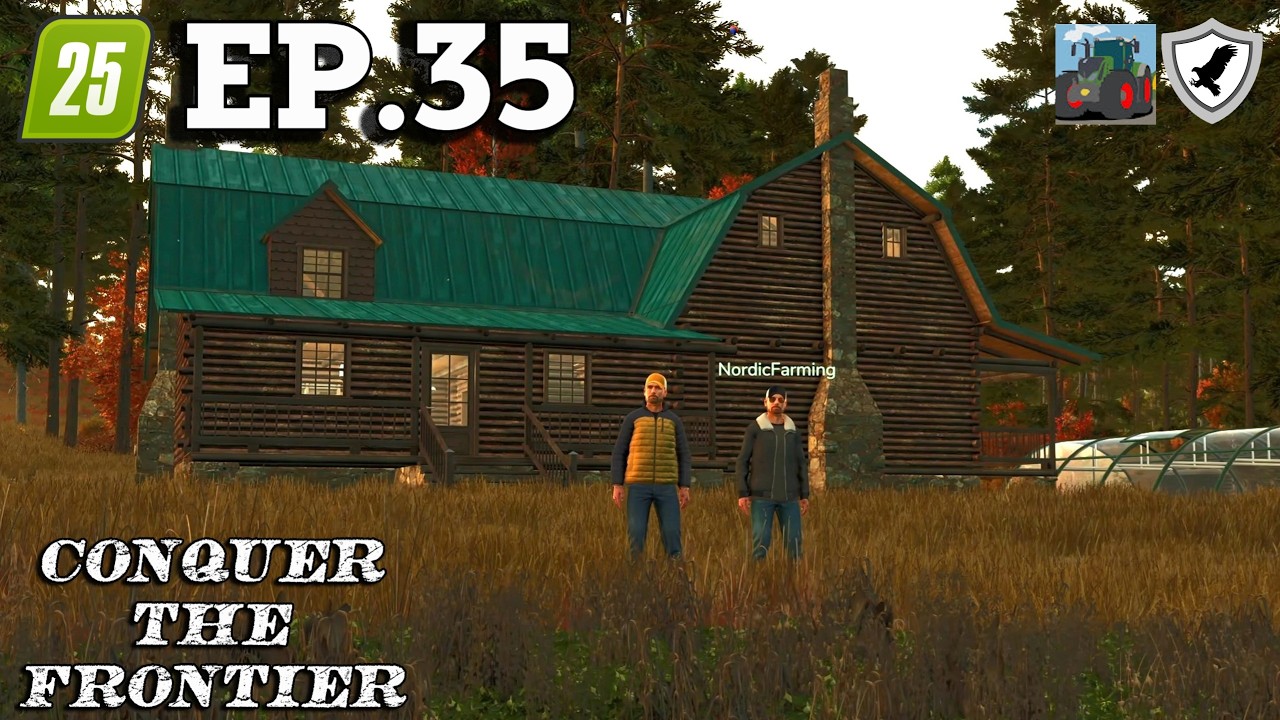 ФЕРМА ЗАВЕРШЕНА | FS25 Кооперативное выживание | New Frontier Эпизод 35