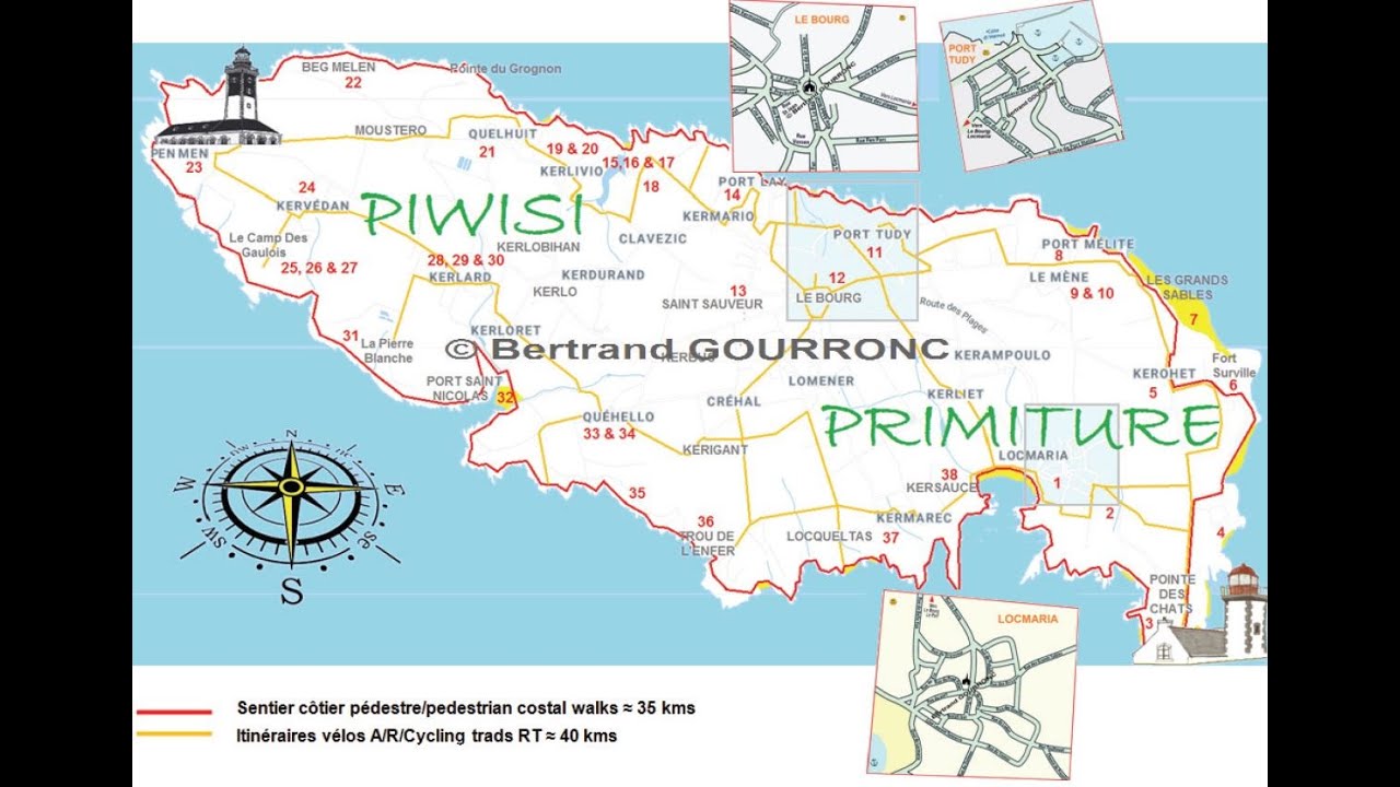 *L'ÎLE DE GROIX* Gilles SERVAT/Michelle Le PODER