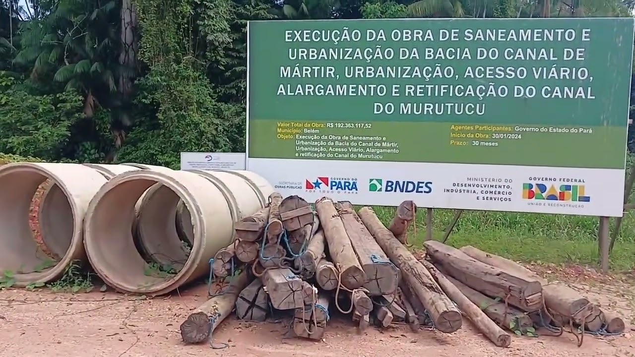 BELÉM E AS OBRAS PARADAS DA COP 30