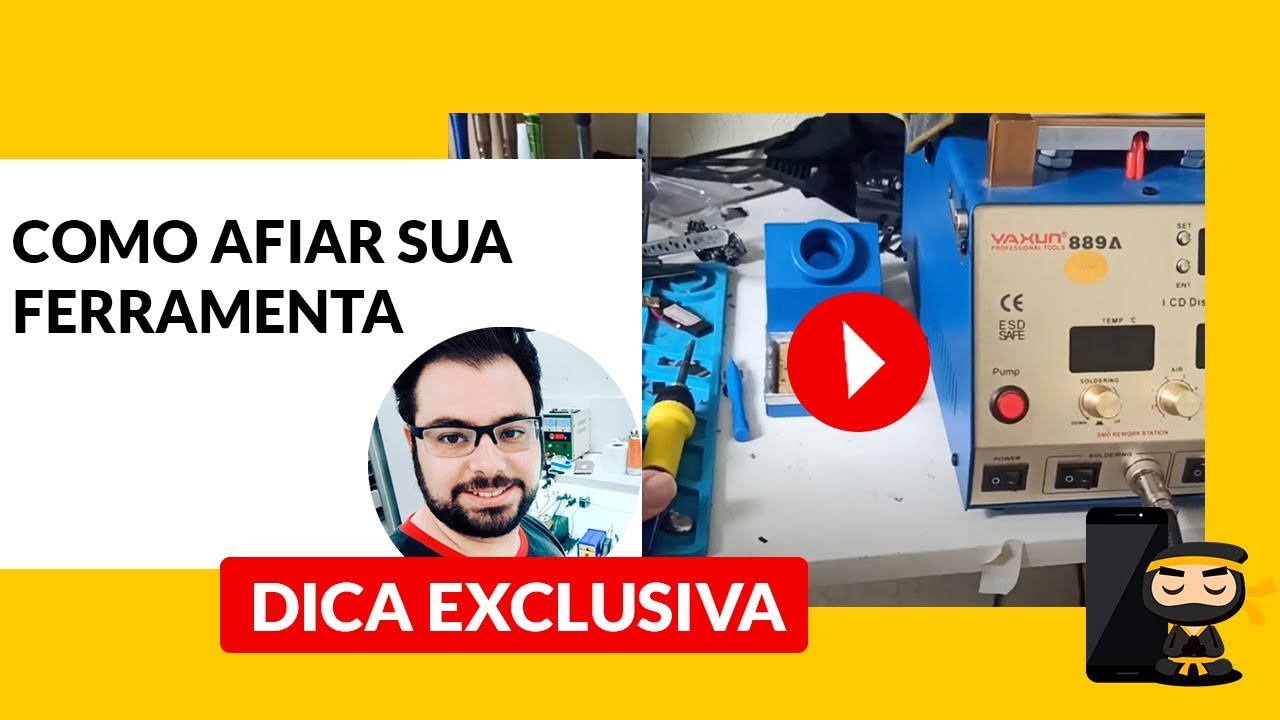 Dica Exclusiva do Grupo Clube dos Ninjas - Como deixar a Ponta de Ferro Top para o Uso
