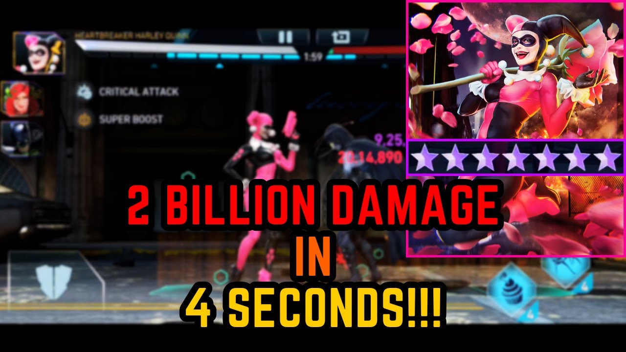 7 Star Max Ascended HBHQ Does 2 Billion Damage in 4 Seconds | Taste Of Evil | Injustice 2 Mobile