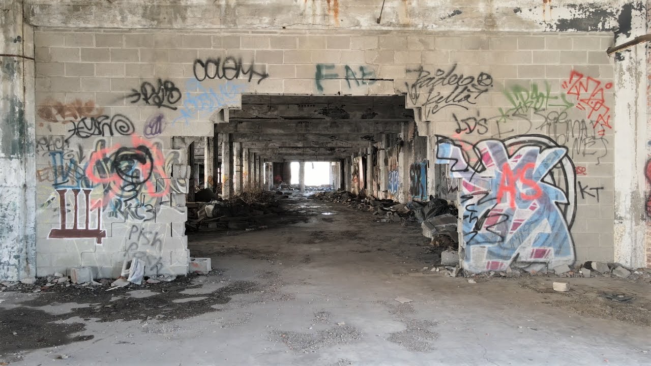 DETROIT HOODS / INDUSTRIAL RUINS / DRONE FOOTAGE