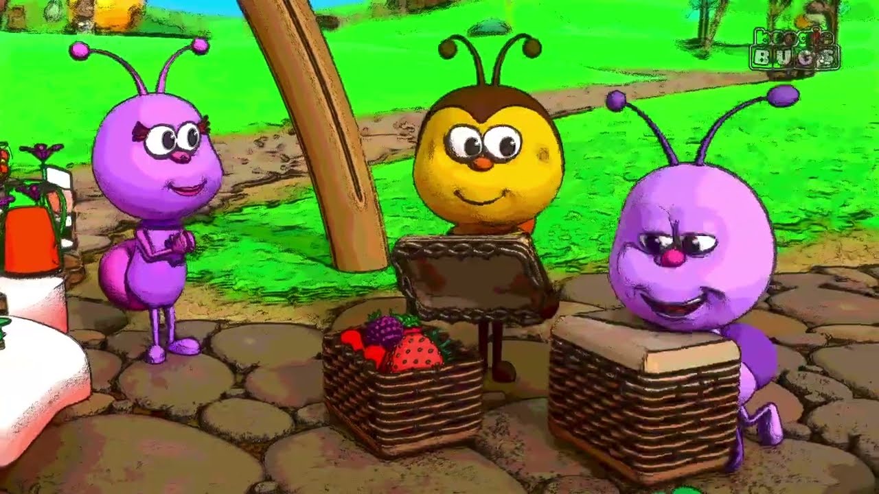 Boogei Bugs Preparing for Their Lunch Party 🐞🍎✅️Sponsored by klasky csupo effects✅️