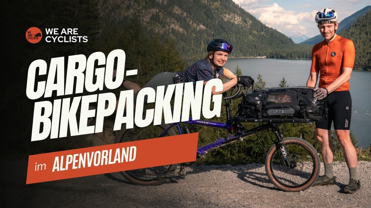 Schwer beladen: Bikepacking mit Gravel Lastenrad von @HASE BIKES Gravit Dust