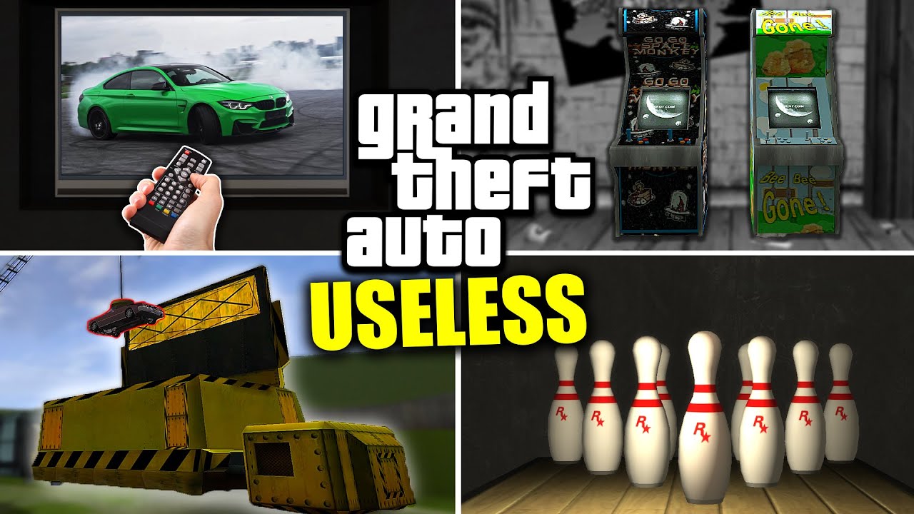 31 USELESS Features That Make NO Sense in GTA Games