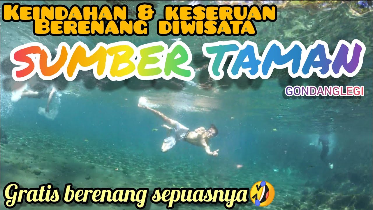 WISATA SUMBER TAMAN || SUMBER TAMAN GONDANGLEGI || 2020