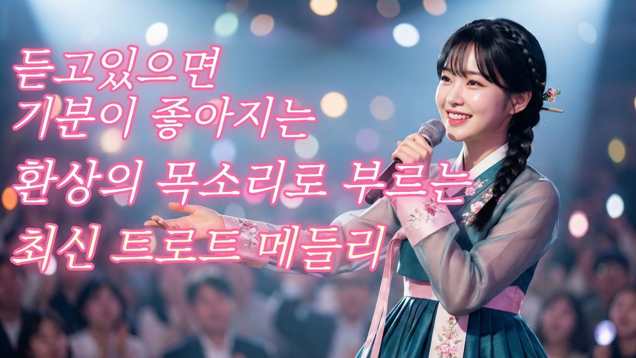 🎶 들으면 어깨가 들썩들썩! 신나는 최신 트로트 메들리🎶