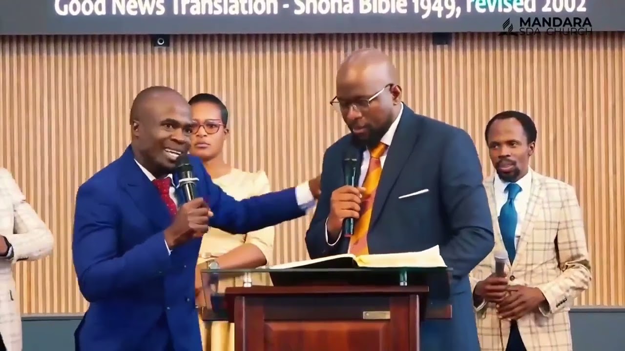 Pastor T Nhongo, Elder Nakunyada, Pastor Chinuwo and Pastor Makuvire Panoouya Jesu Repent Now