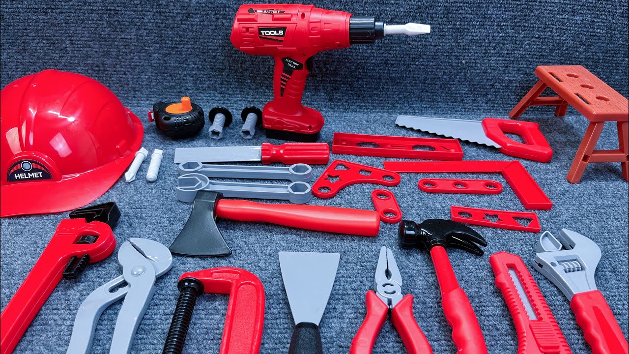 10 minutes perfect unboxing, repair tool assembly, electric drill screwdriver ASMR | Toy Review